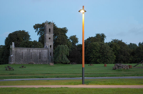 Wood Effect Lighting Pole Wood Effect Lighting Pole